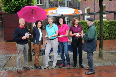 Bundestagswahlkampf in Westerstede - Bundestagswahlkampf in Westerstede