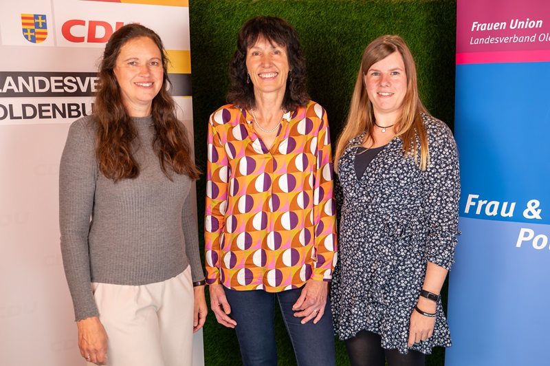 Foto von links: Ilka Studnik, Corinna Martens, Daniela Schnieder (Fotos: Bjrn Stuhr)