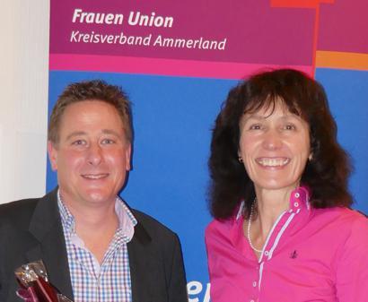 Vortrag: Michael Herrmann, richter am Landgericht und Corinna Martens, Vorsitzende der Frauen Union
