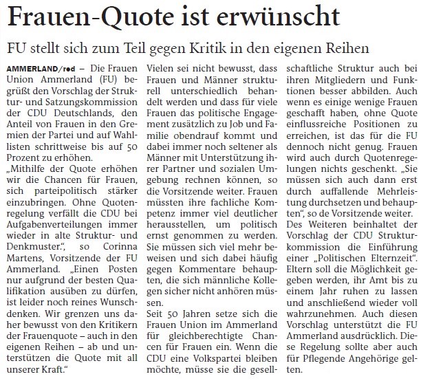 Sonntagszeitung Ammerland 15.9.2020